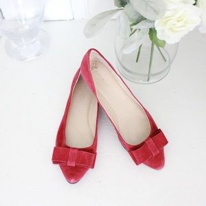 Nine West Sounds Good bow flats | size 8